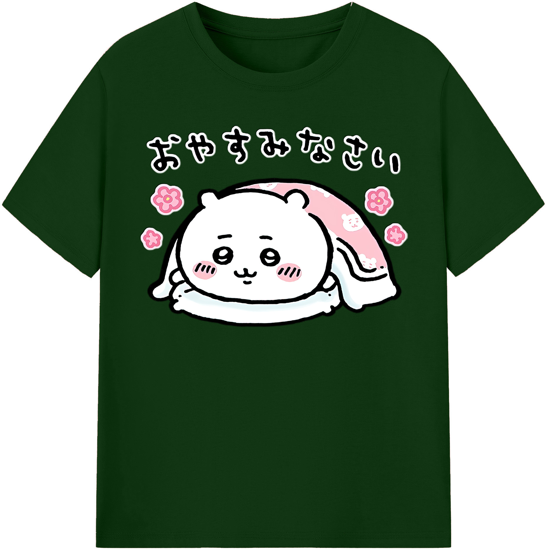 （画像用） ちいかわ ちいかわ Chii-kawa chiikawa 綿100％半袖Tシャツ（フロントプリント）